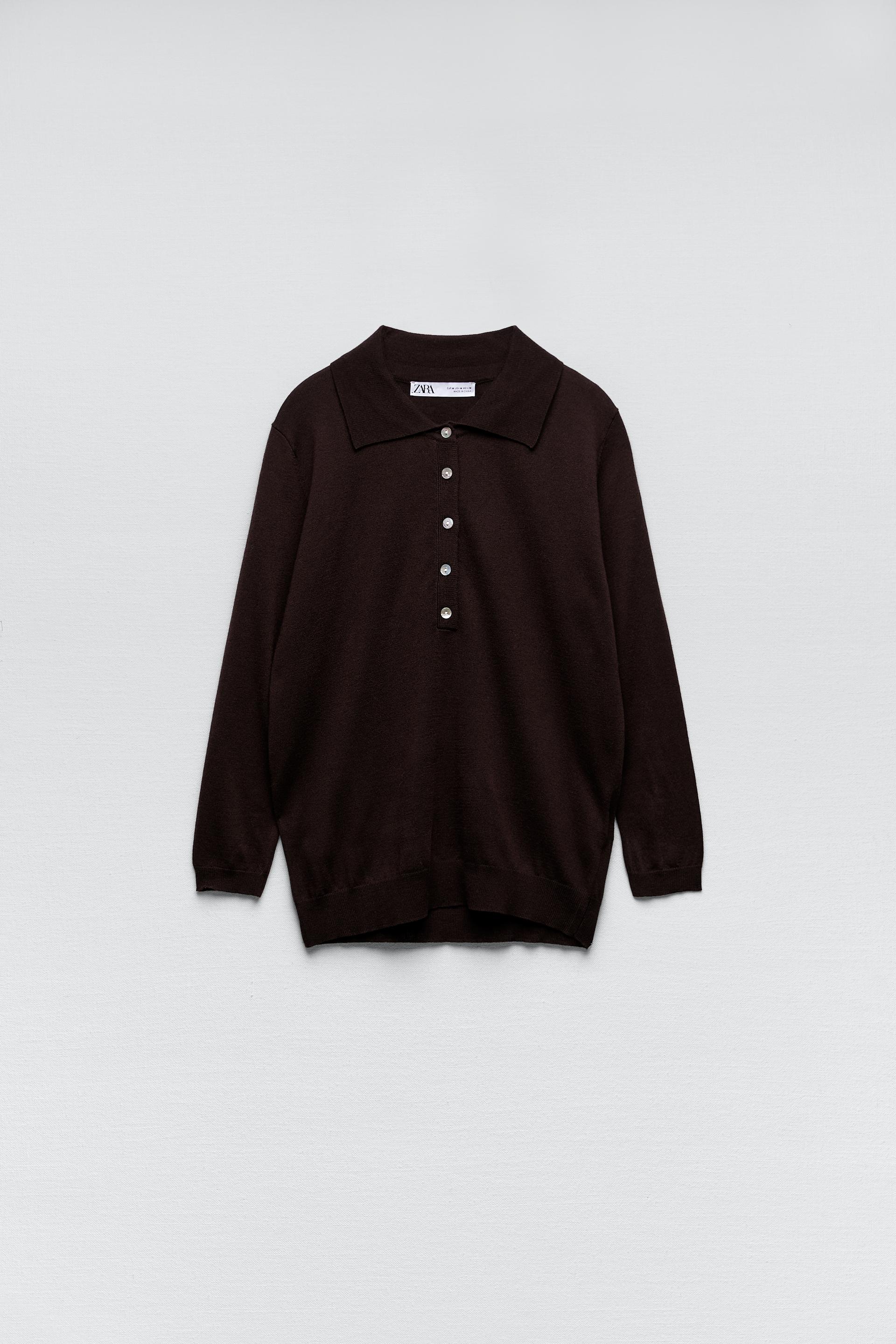 Zara KNIT POLO 157180152700