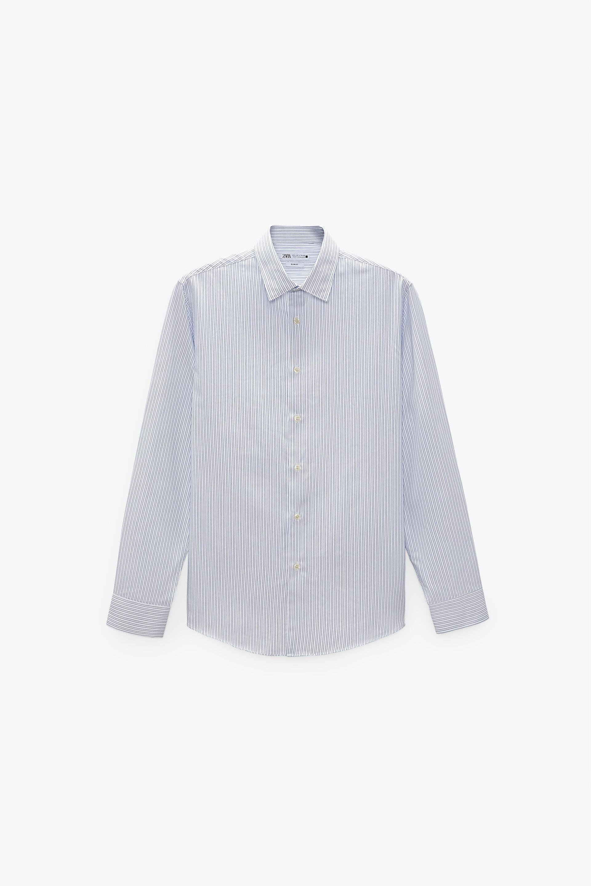 easy care textured shirt