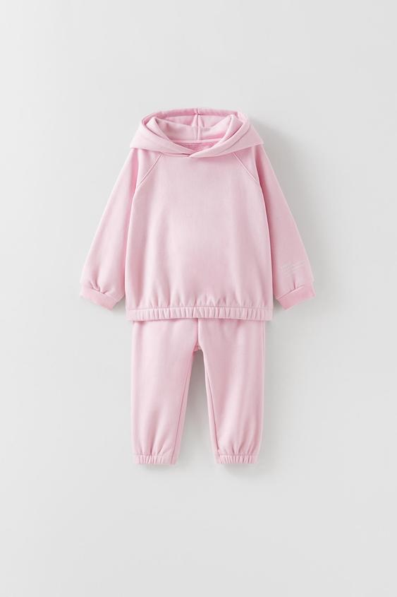PLAIN PLUSH SET Midpink ZARA Angola
