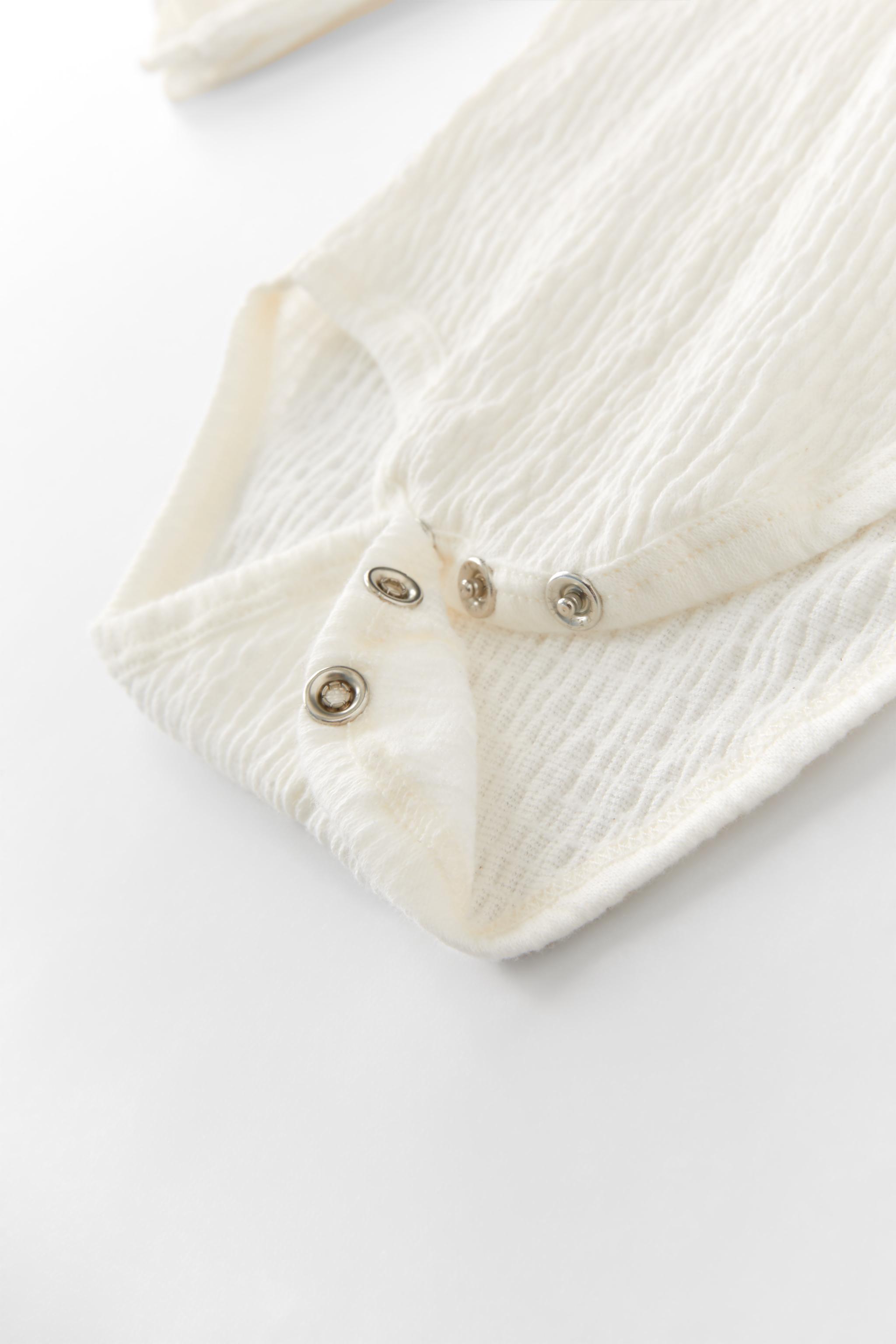 Zara PLAIN TEXTURED BODYSUIT Mall of America®