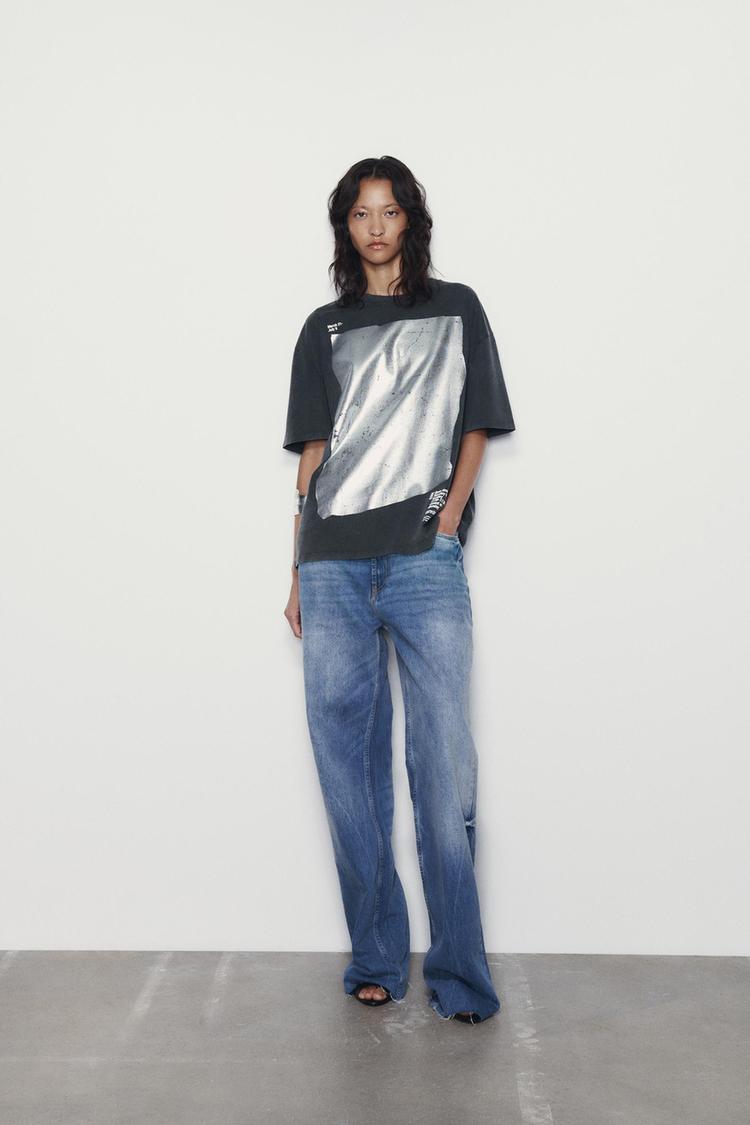 FADED FOIL T-SHIRT