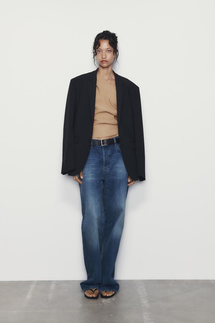 ASYMMETRIC DRAPED TOP