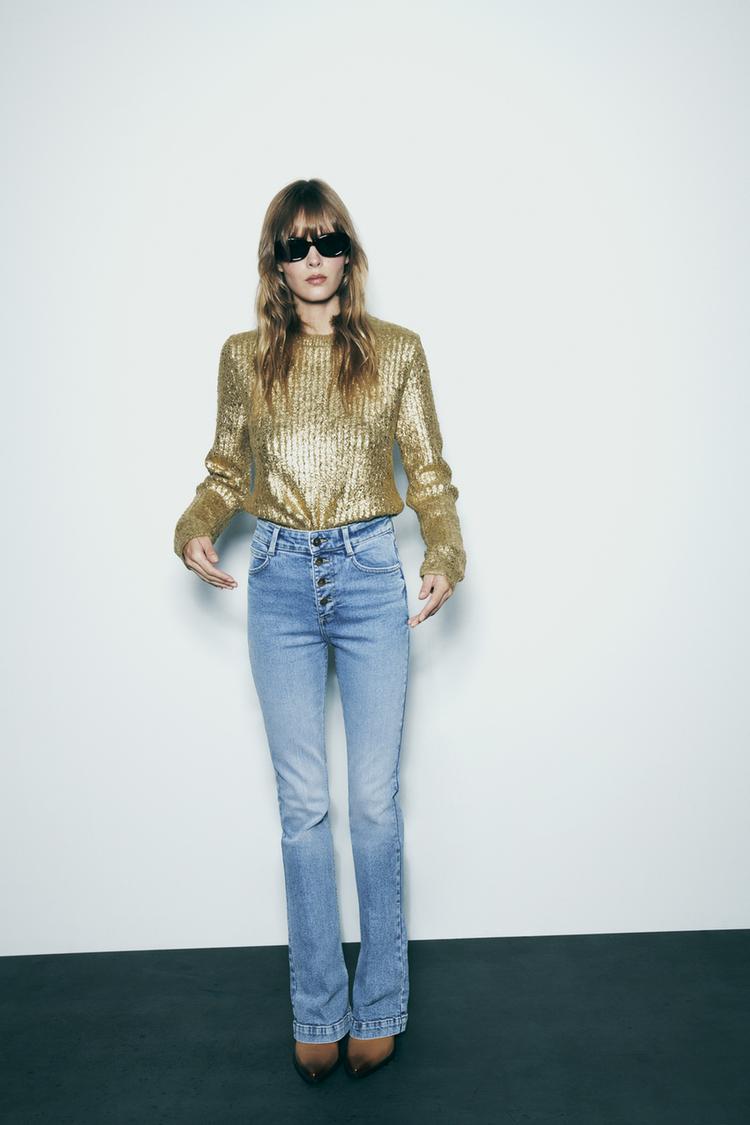 HIGH-WAISTED FLARE JEANS Z1975