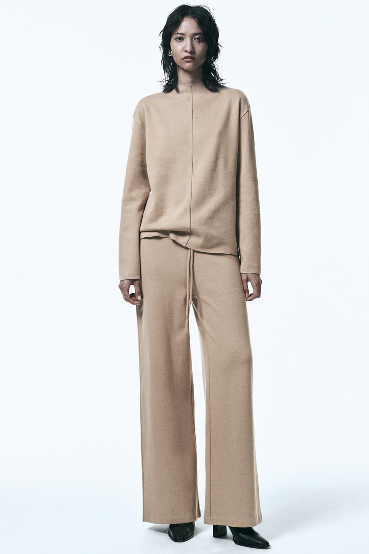 WIDE LEG SOFT JOGGER PANTS