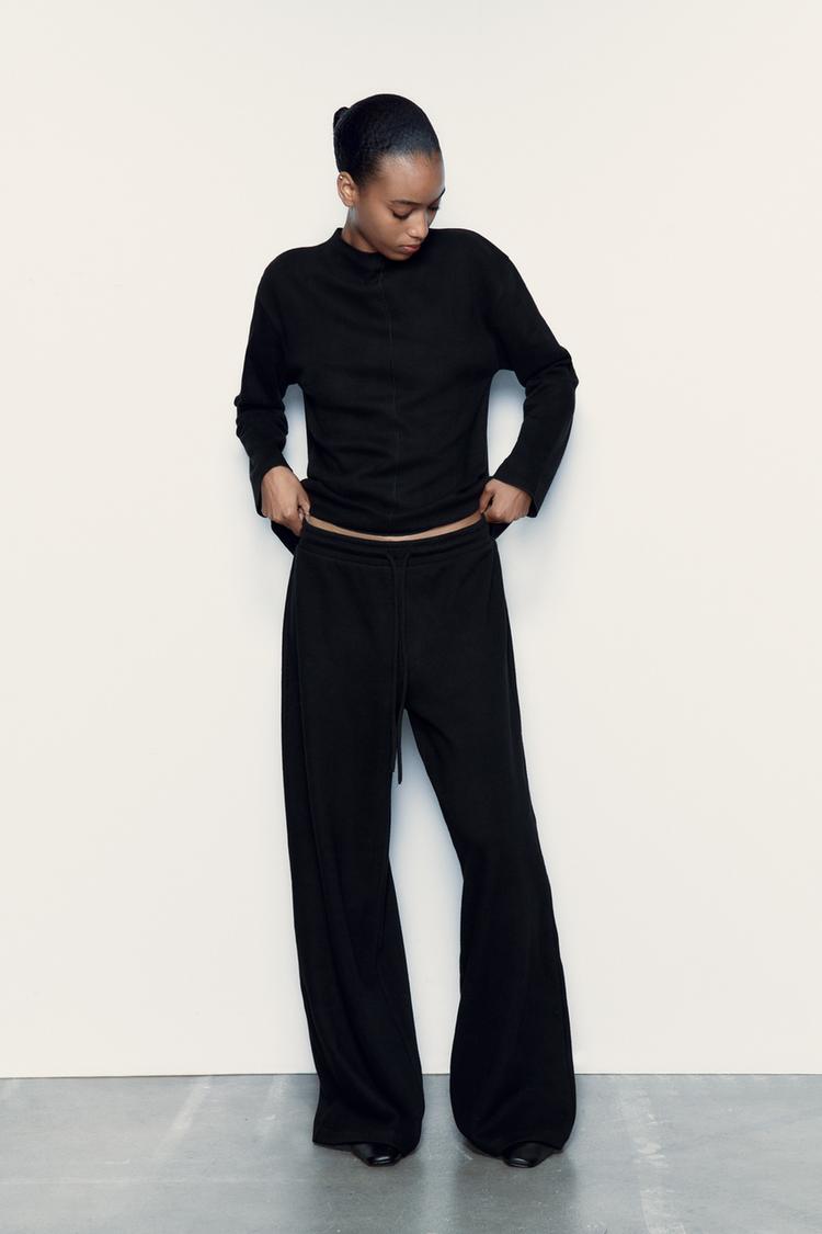 WIDE LEG SOFT JOGGER PANTS