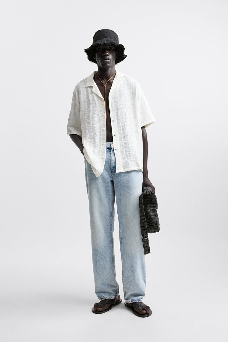 CHECKED JACQUARD SHIRT