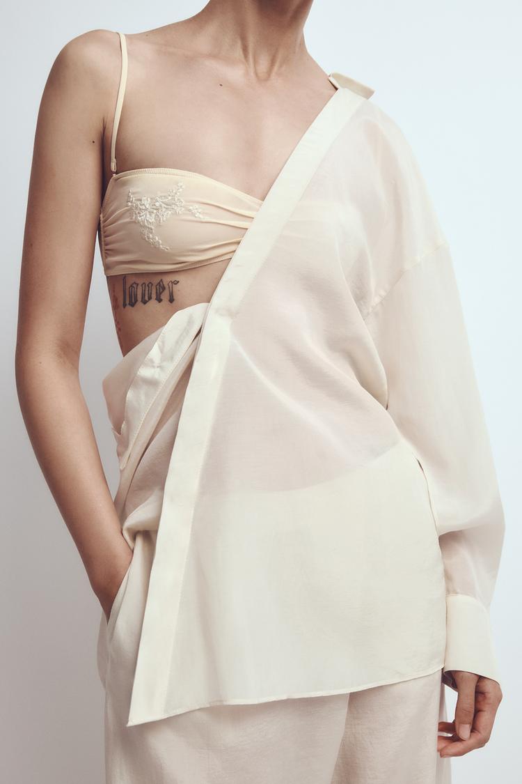 EMBROIDERED BRALETTE