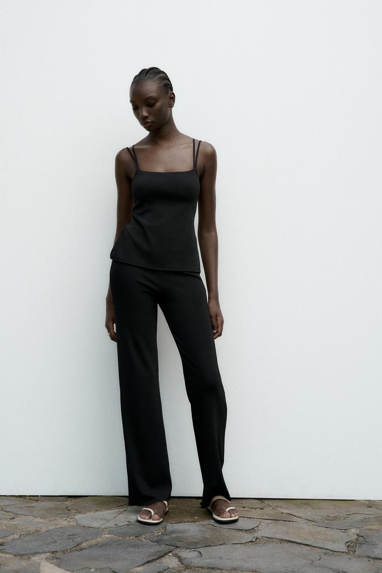 SOFT WIDE-LEG TROUSERS