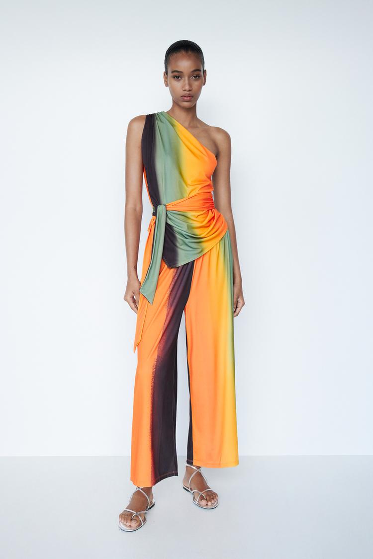 ASYMMETRIC TOP WITH TIES