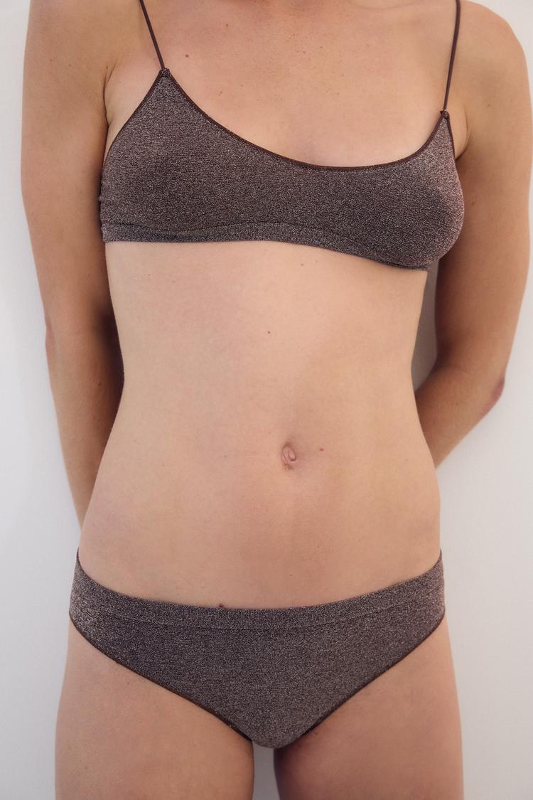 SHINY SEAMLESS BRIEFS