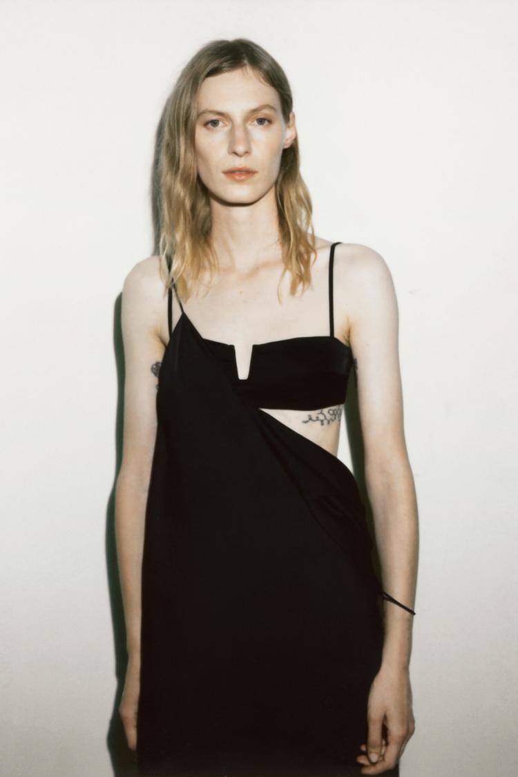 SATIN-FINISH BRALETTE