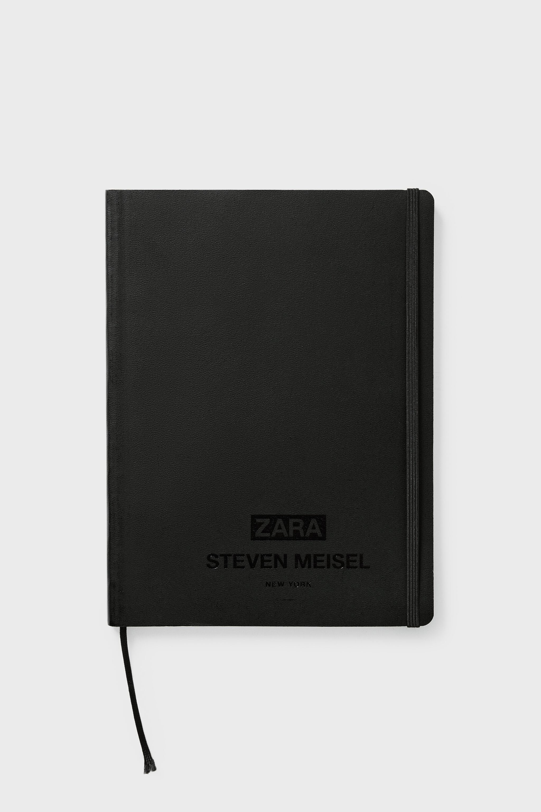 LEATHER NOTEBOOK STEVEN MEISEL NY