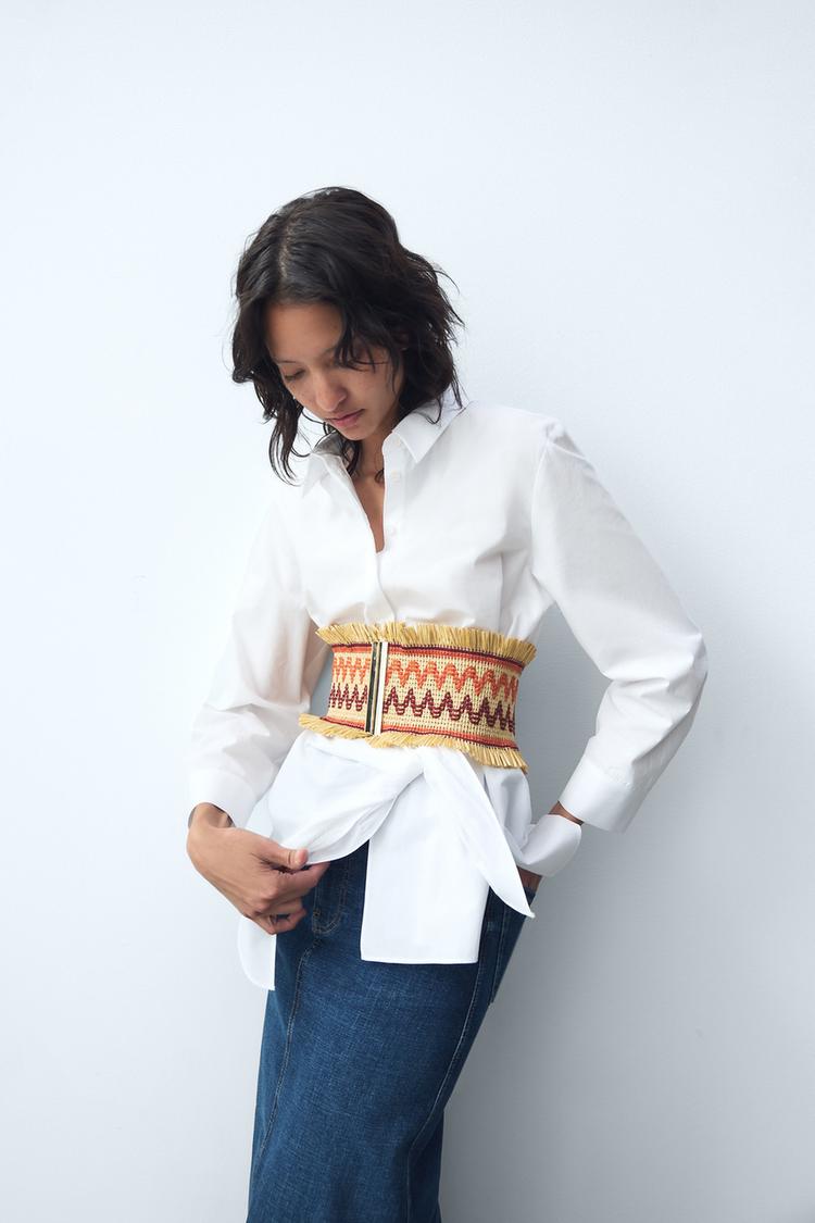 WIDE ELASTIC BELT