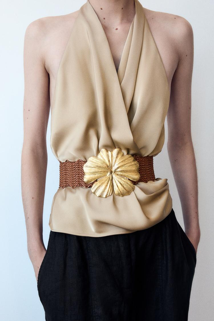 FLORAL STRETCH BELT