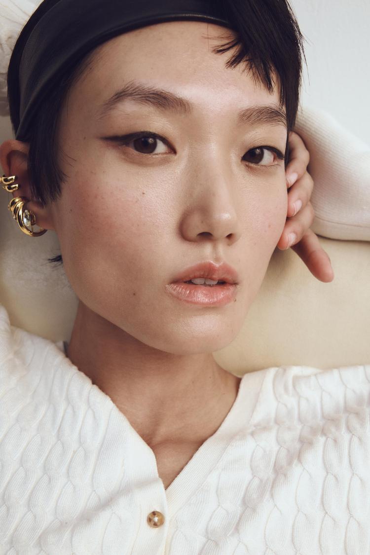 PACK OF RHINESTONE EAR CUFF EARRINGS