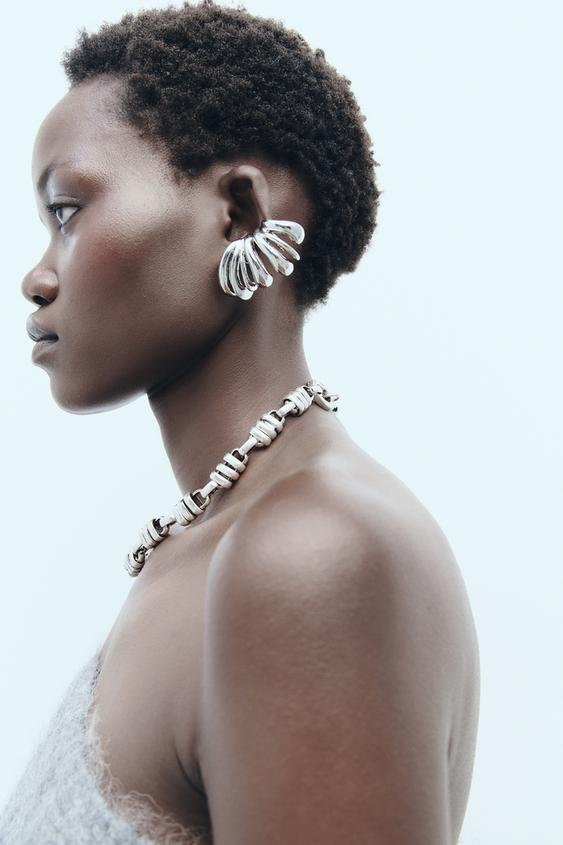 MULTIHOOP EARRINGS Silver ZARA Australia