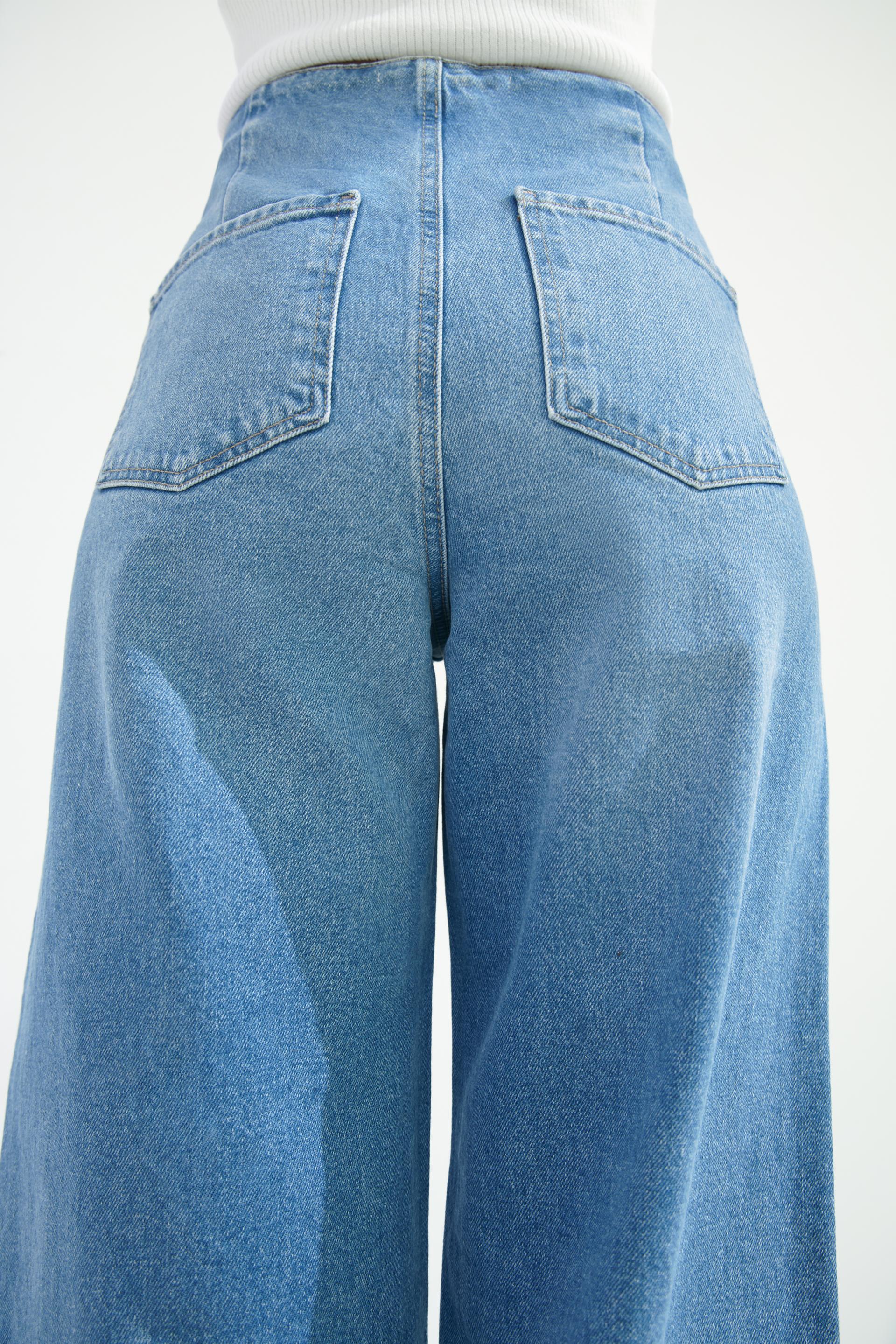 Zara High Rise Z1975 Wide Leg Jeans - Big Apple Buddy