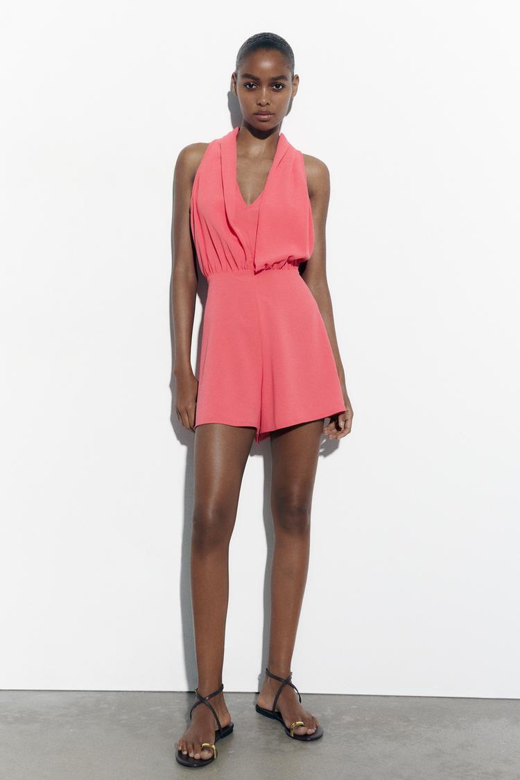HALTER PLAYSUIT