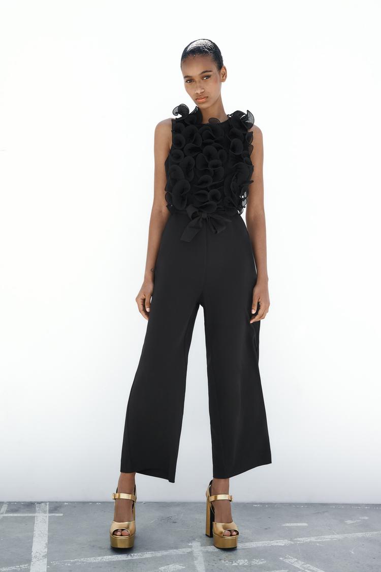 JUMPSUIT WITH RUFFLES