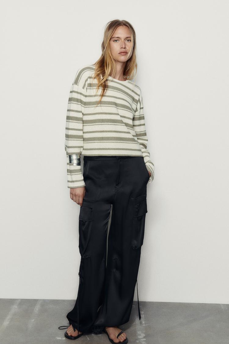 STRIPED RUSTIC SWEATER