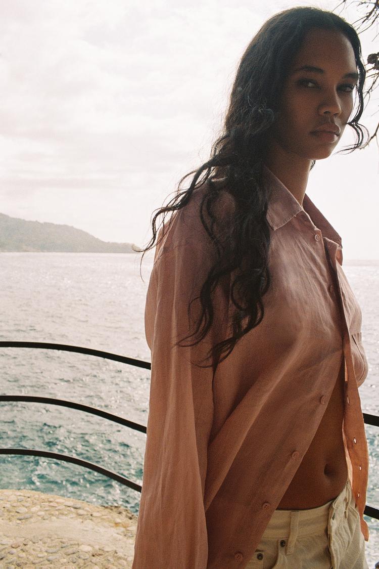 OVERSIZE RAMIE SHIRT