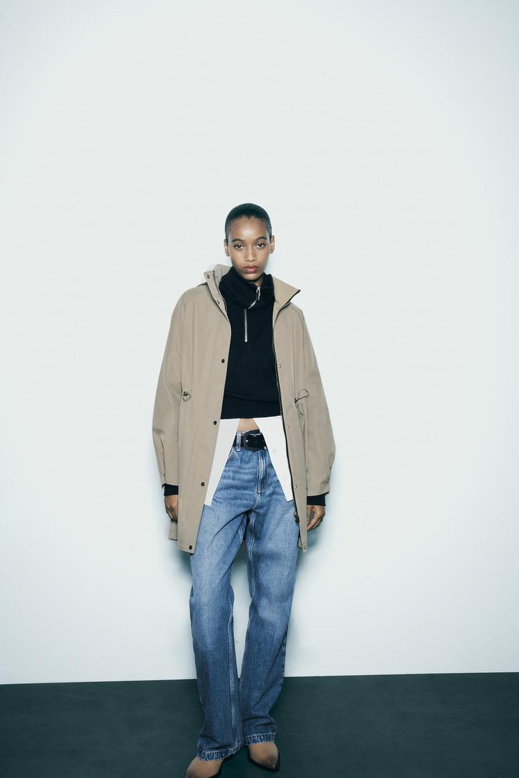 LONGLINE HOODED JACKET