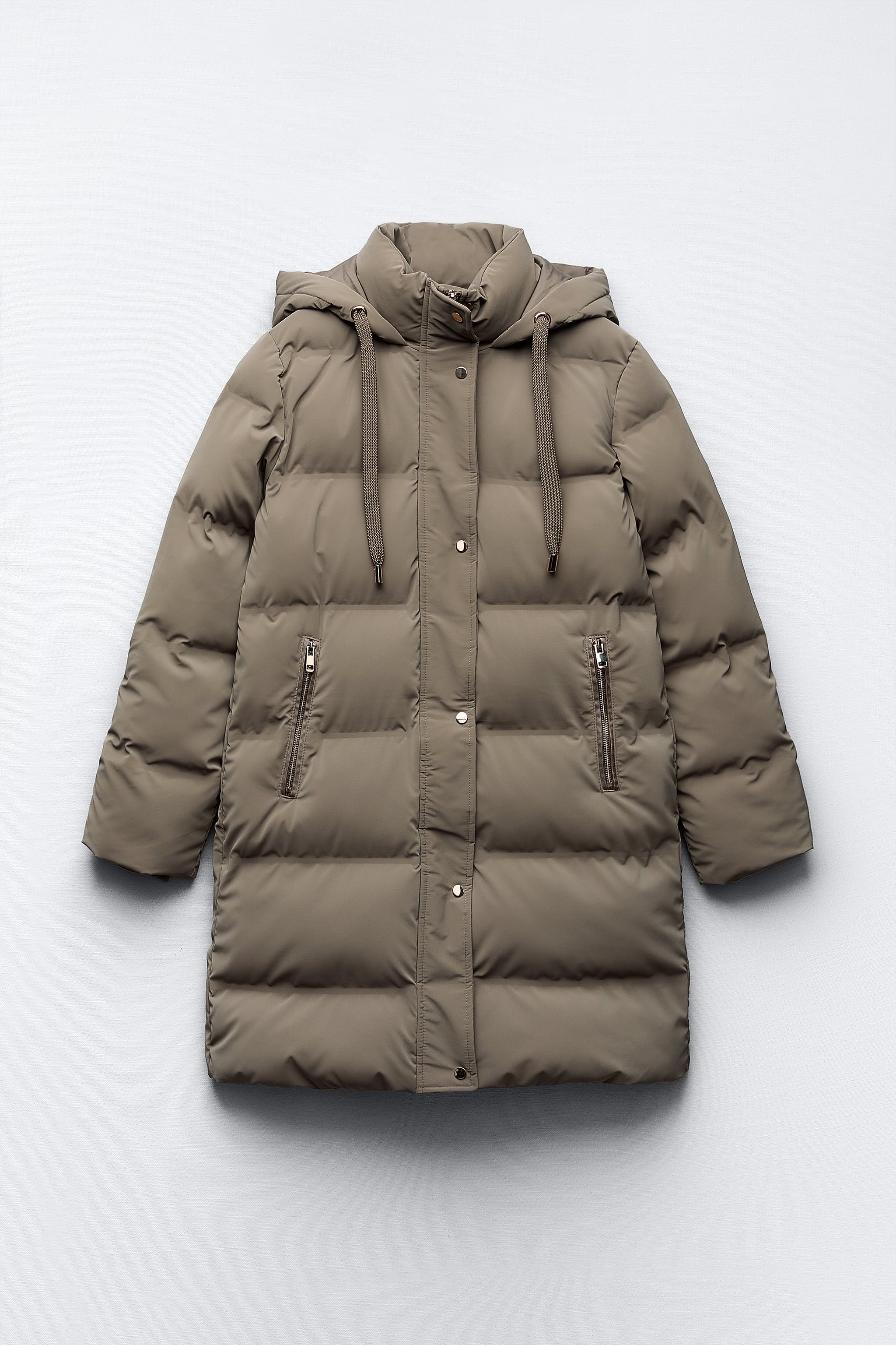 WIND PROTECTION HOODED PUFFER ANORAK