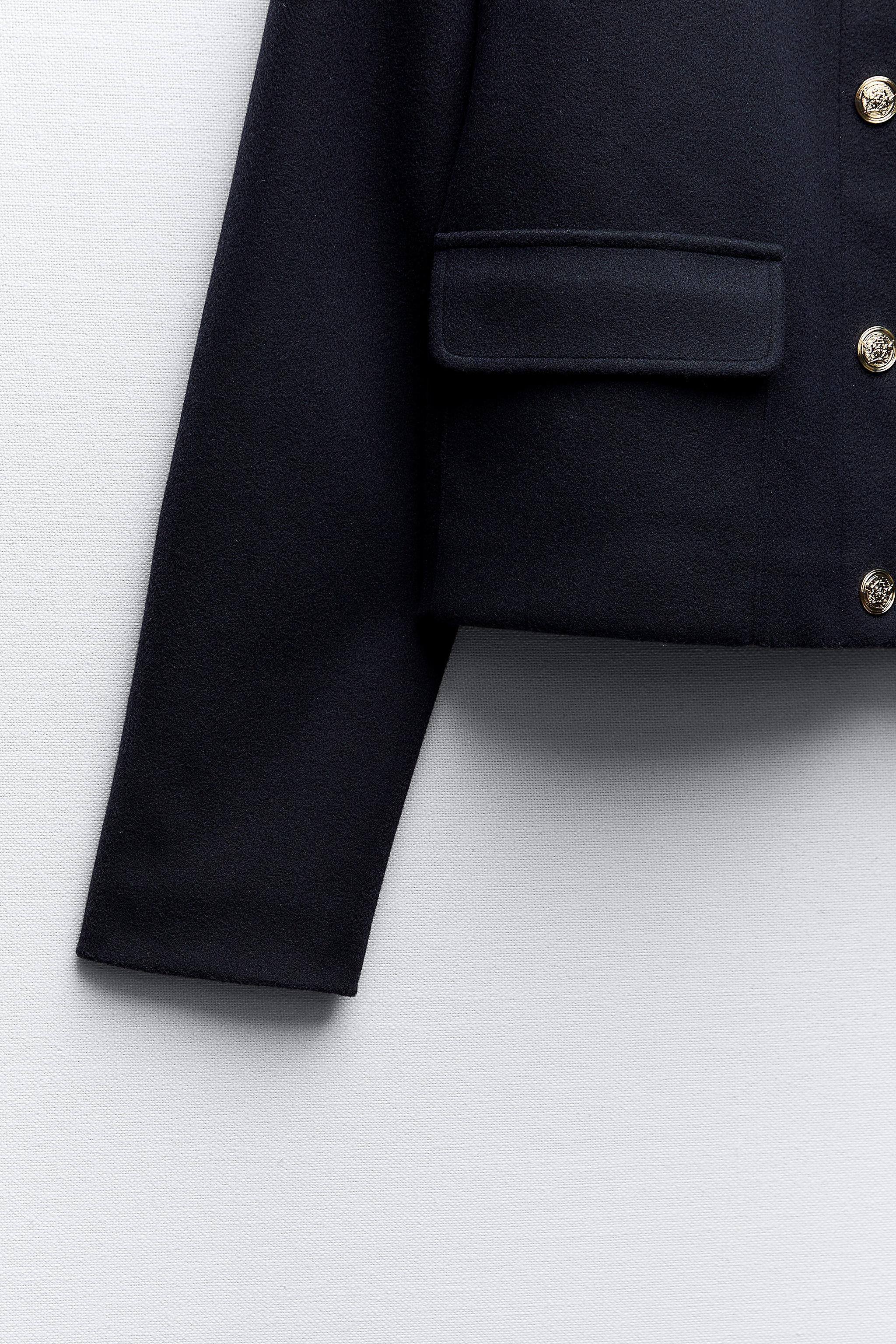 Zara GOLD BUTTON SOFT TOUCH JACKET Mall of America®