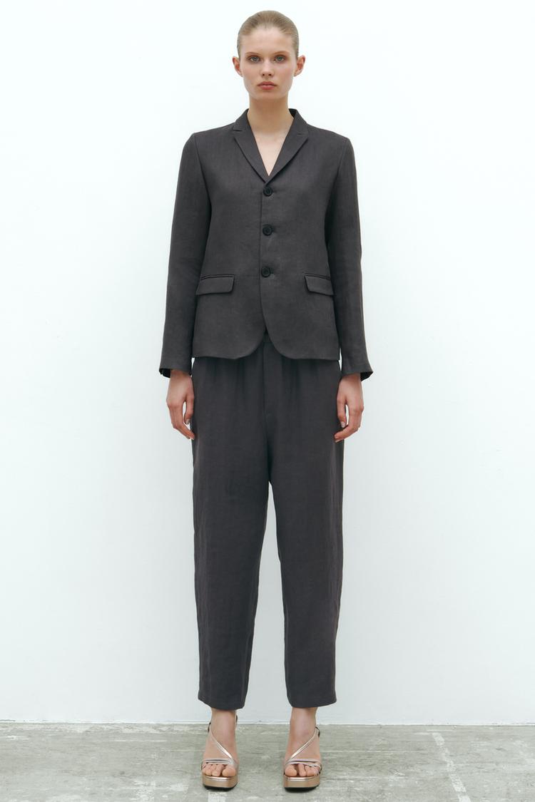 LINEN BLAZER