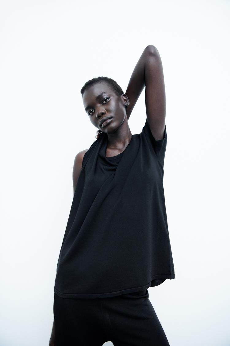 STRAIGHT FIT KNIT TROUSERS