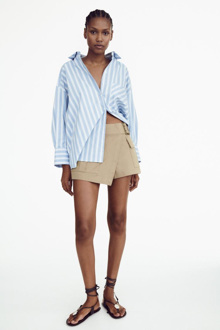 OVERSIZE STRIPED SHIRT