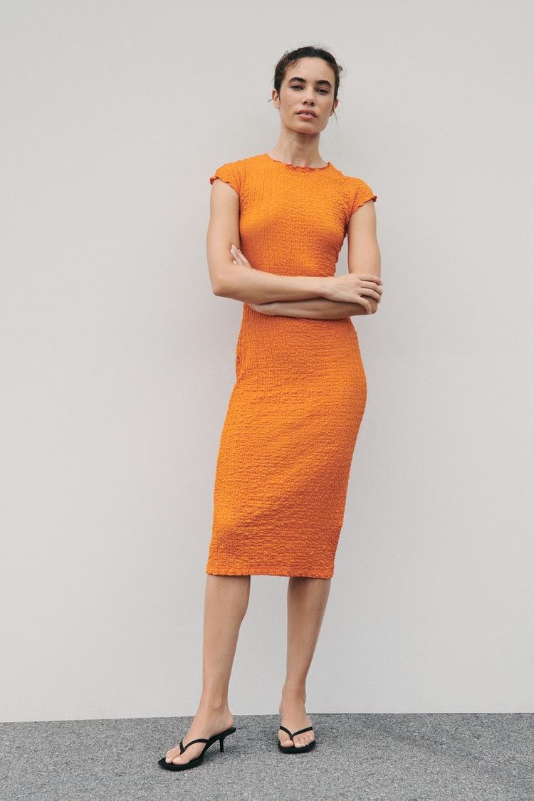 TEXTURED DRESS