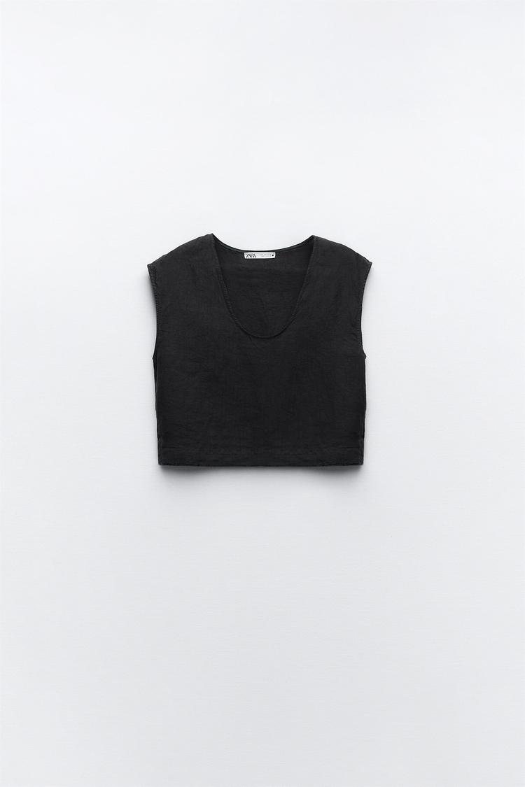 LINEN BLOUSE
