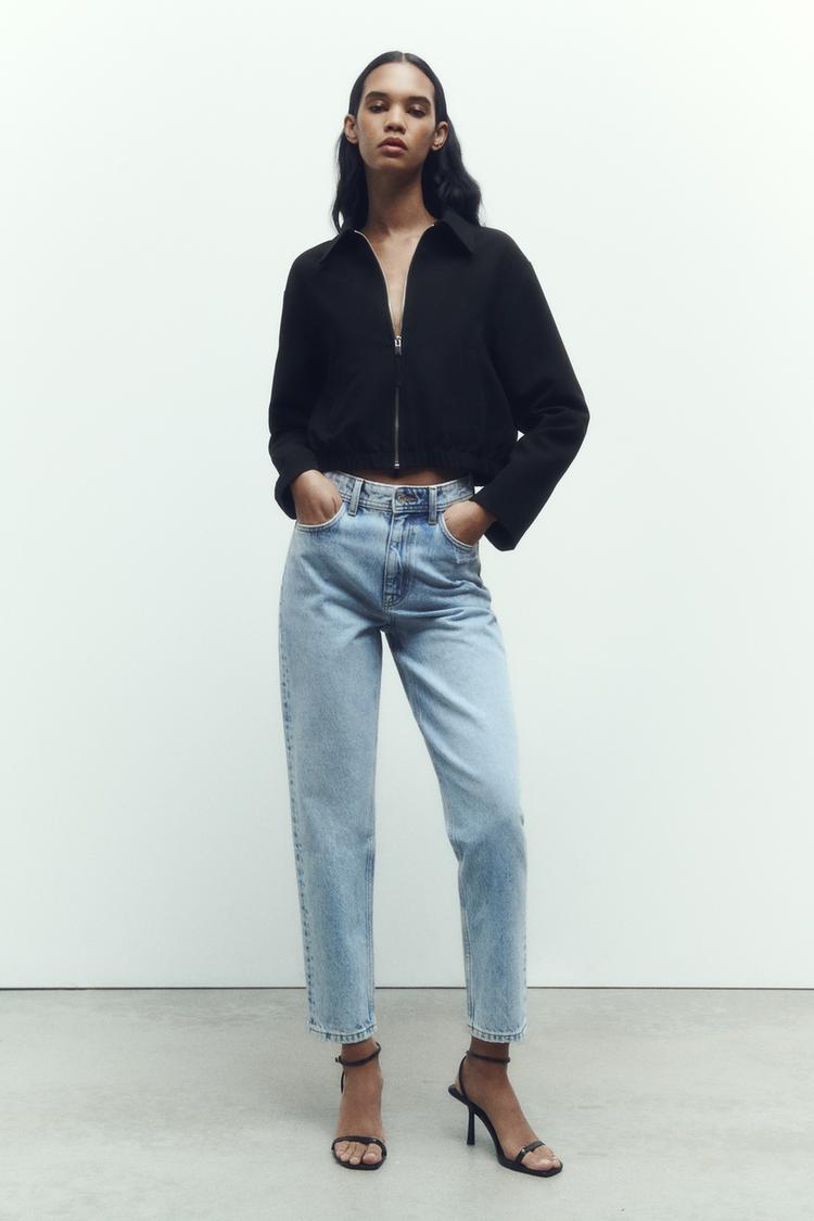 Z1975 DENIM MOM-FIT HIGH-WAIST JEANS
