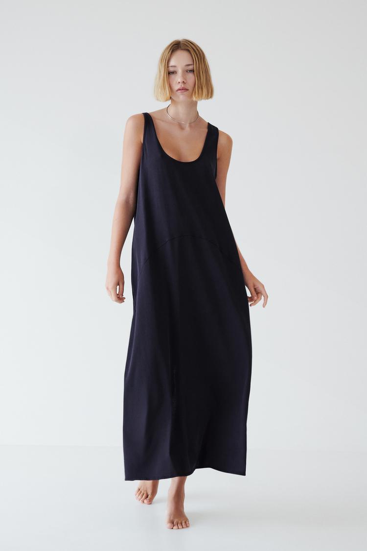FADED COTTON DRESS