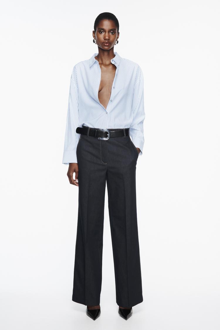 OVERSIZED STRIPED SHIRT