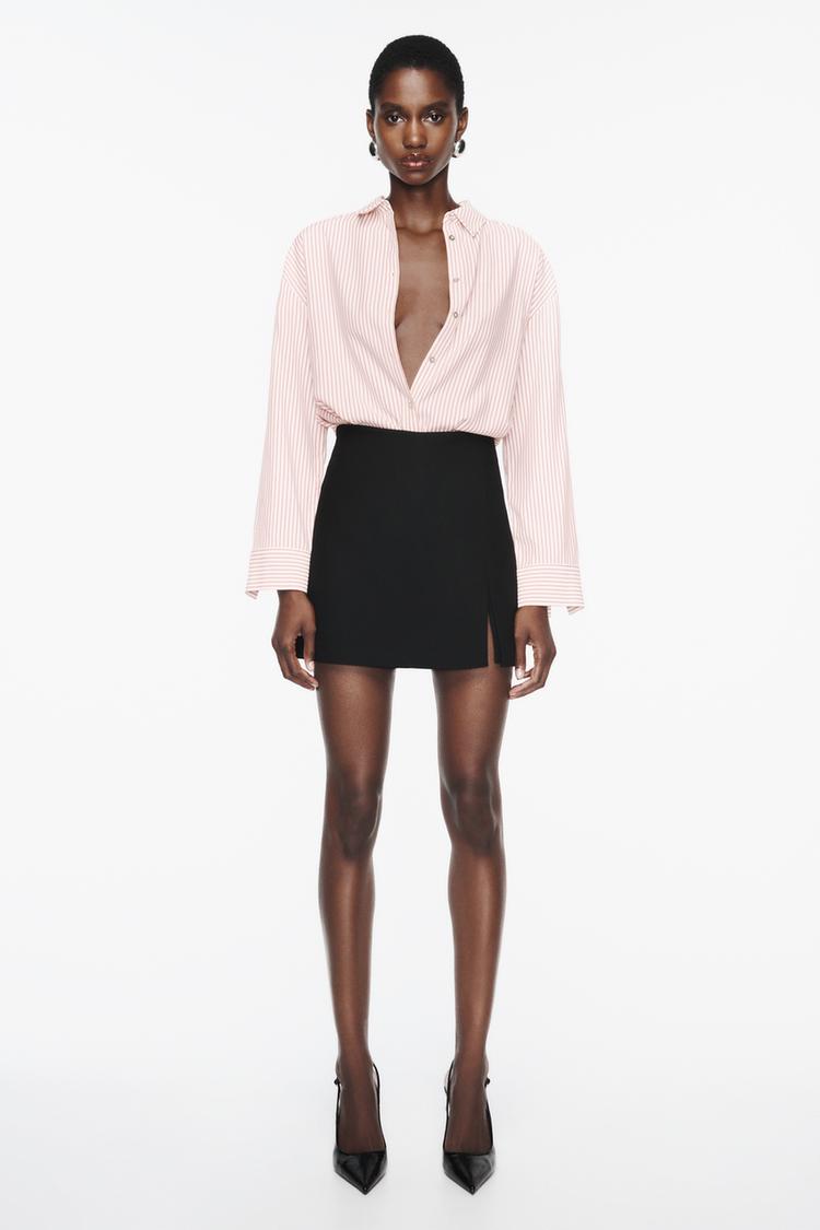 OVERSIZED STRIPED SHIRT