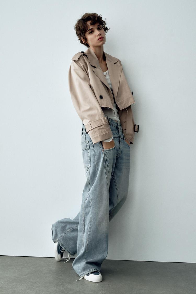 OVERSIZE SHORT TRENCH COAT