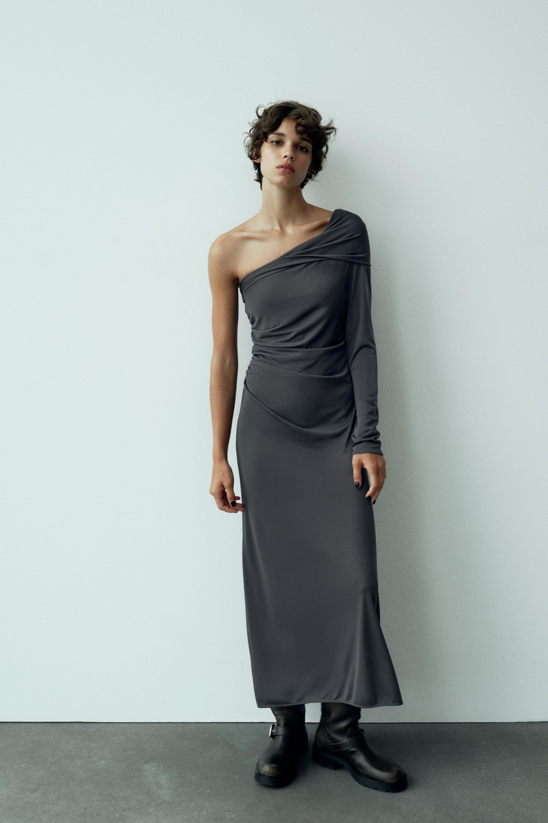 Compare DRAPED ASYMMETRICAL DRESS | Mall of America Compare DRAPED ASYMMETRICAL DRESS | Mall of America
