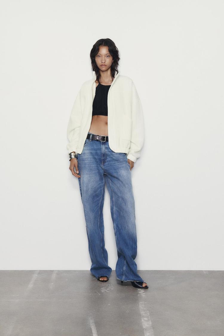 OVERSIZE QUILTED BOMBER JACKET