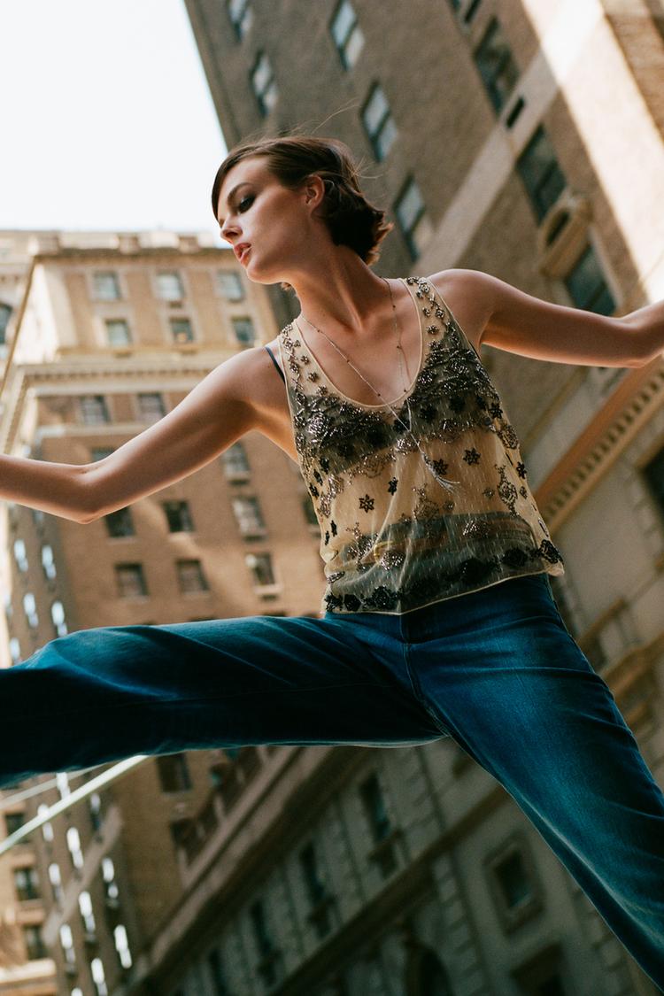 EMBROIDERED TOP - LIMITED EDITION