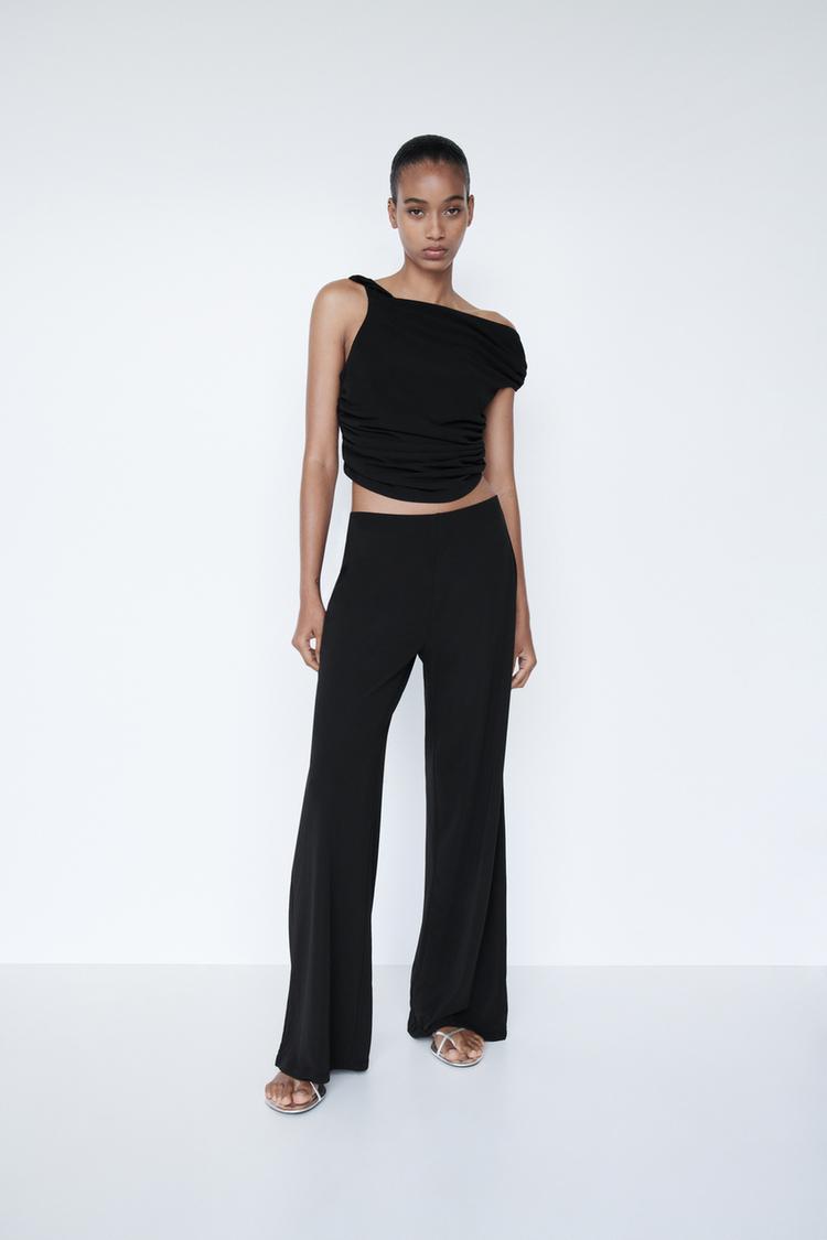 BASIC FLOWING TROUSERS