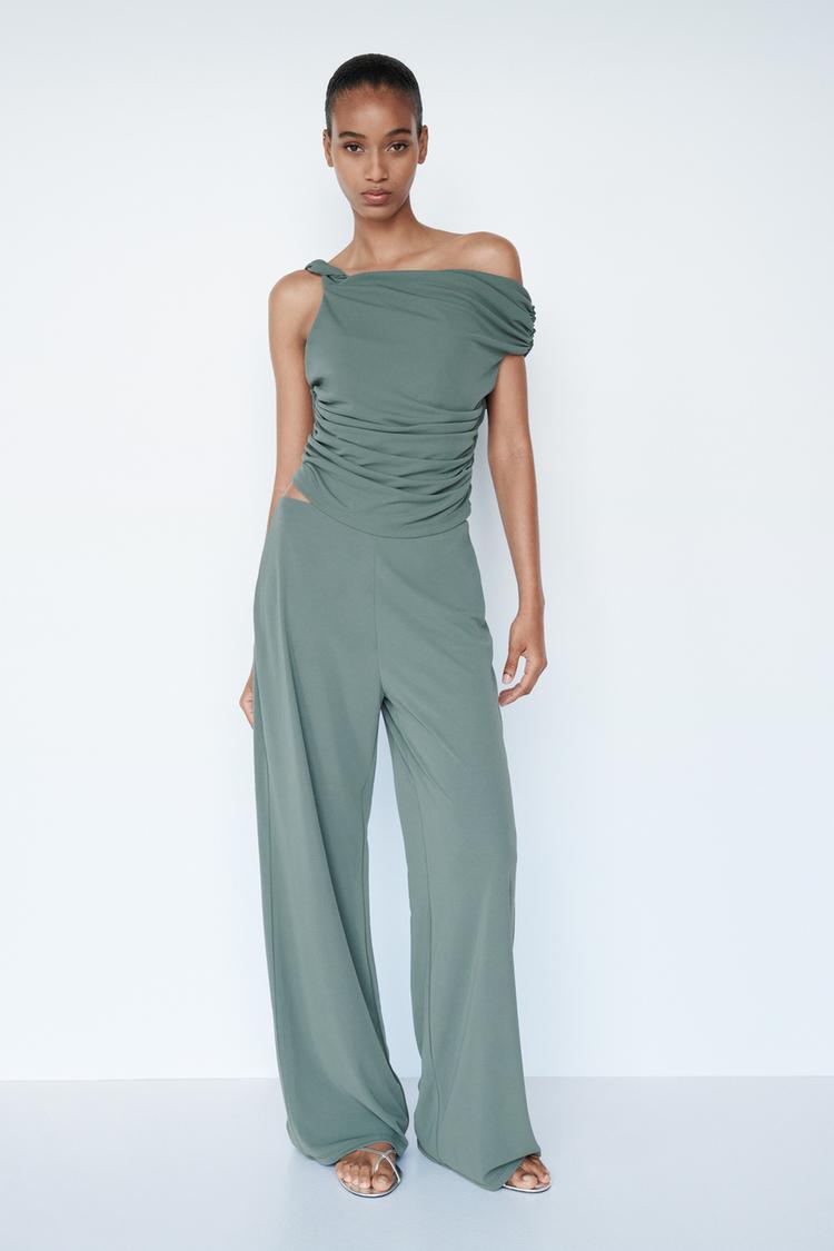 BASIC FLOWING TROUSERS
