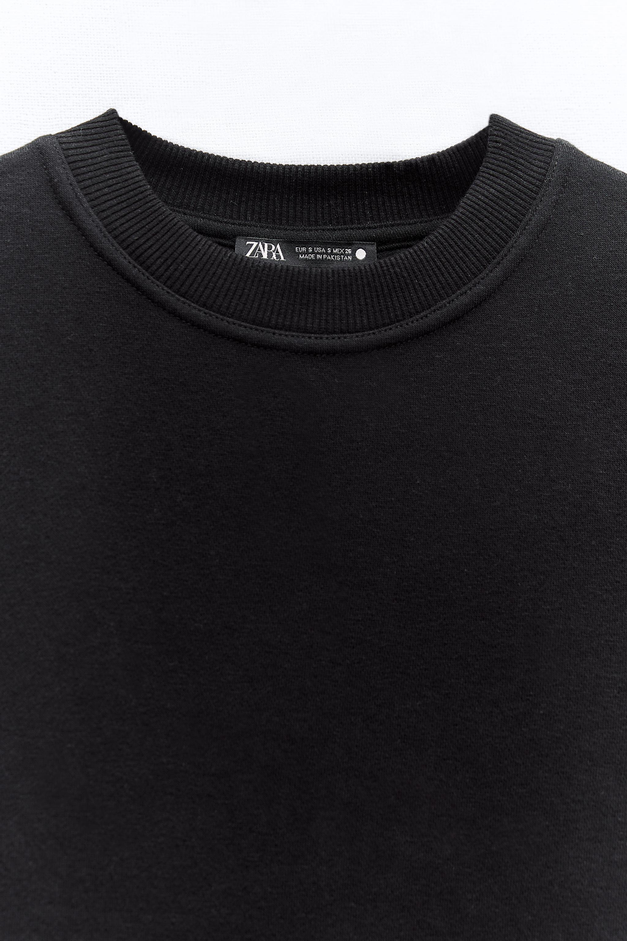 Zara deals minimalist sweatshirt