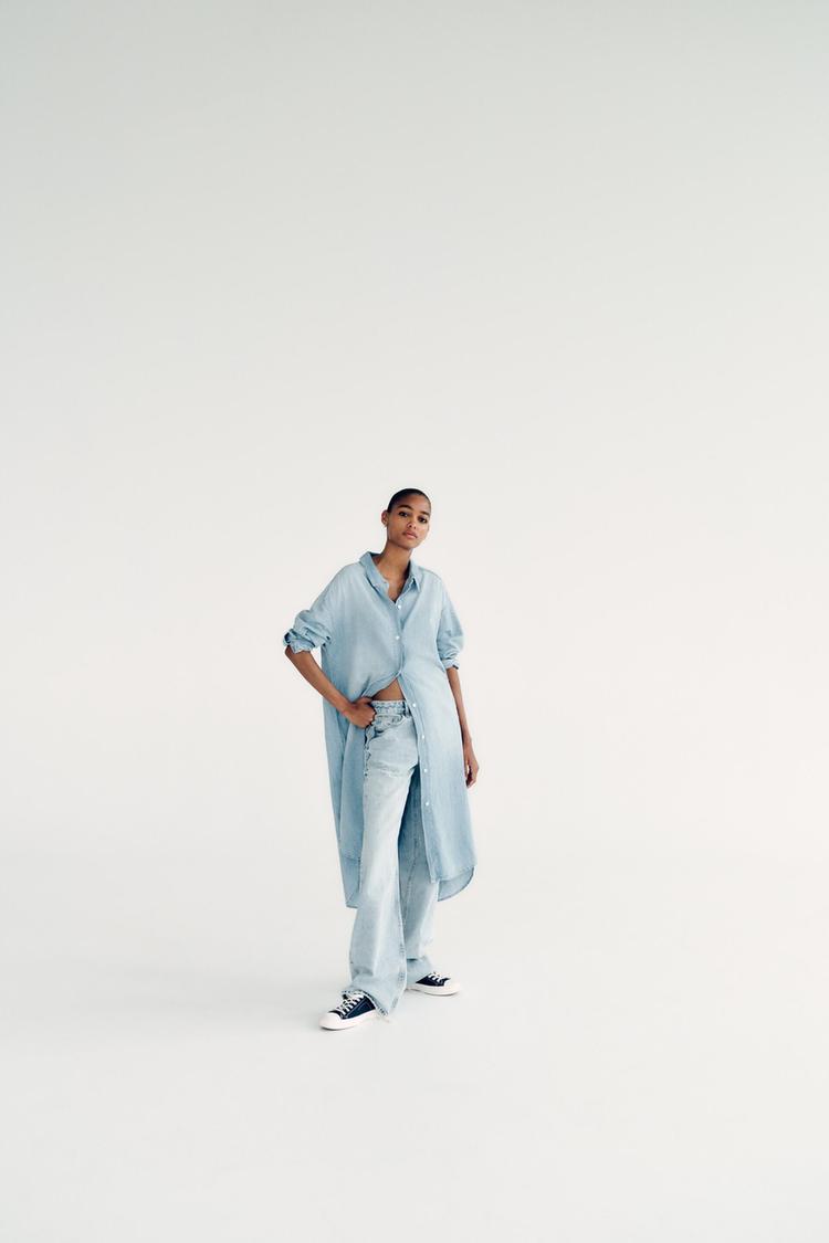 TRF DENIM DRESS