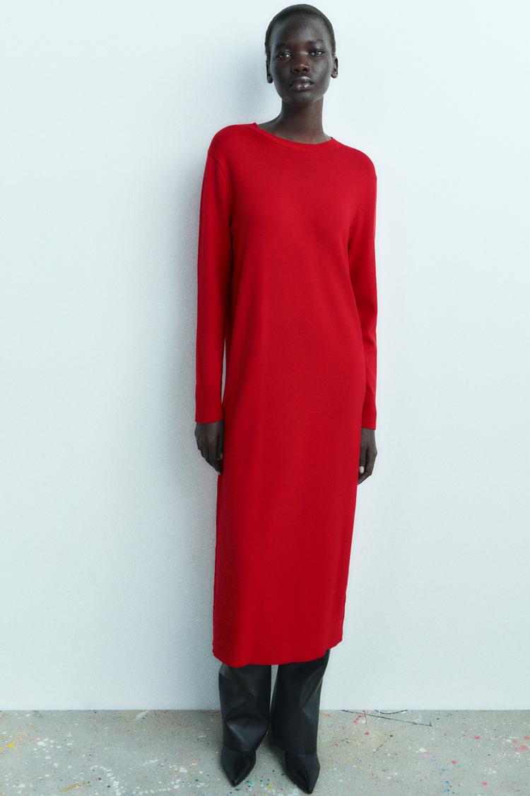 LONG KNIT DRESS