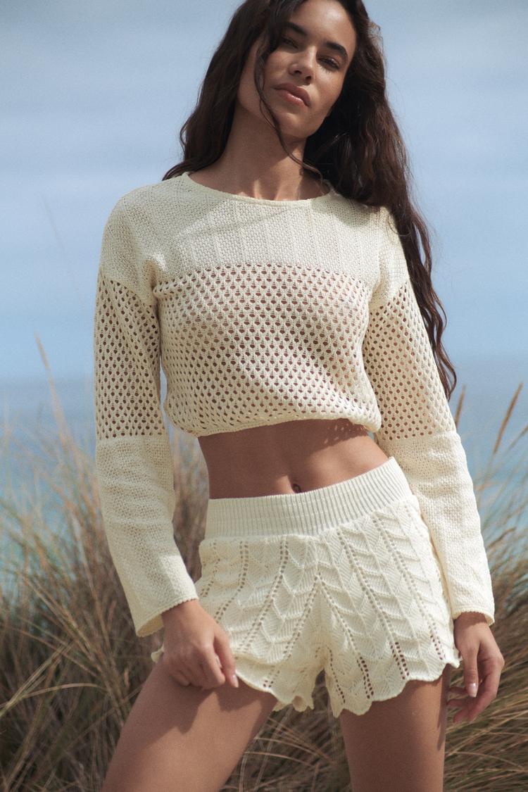 CROCHET SHORTS