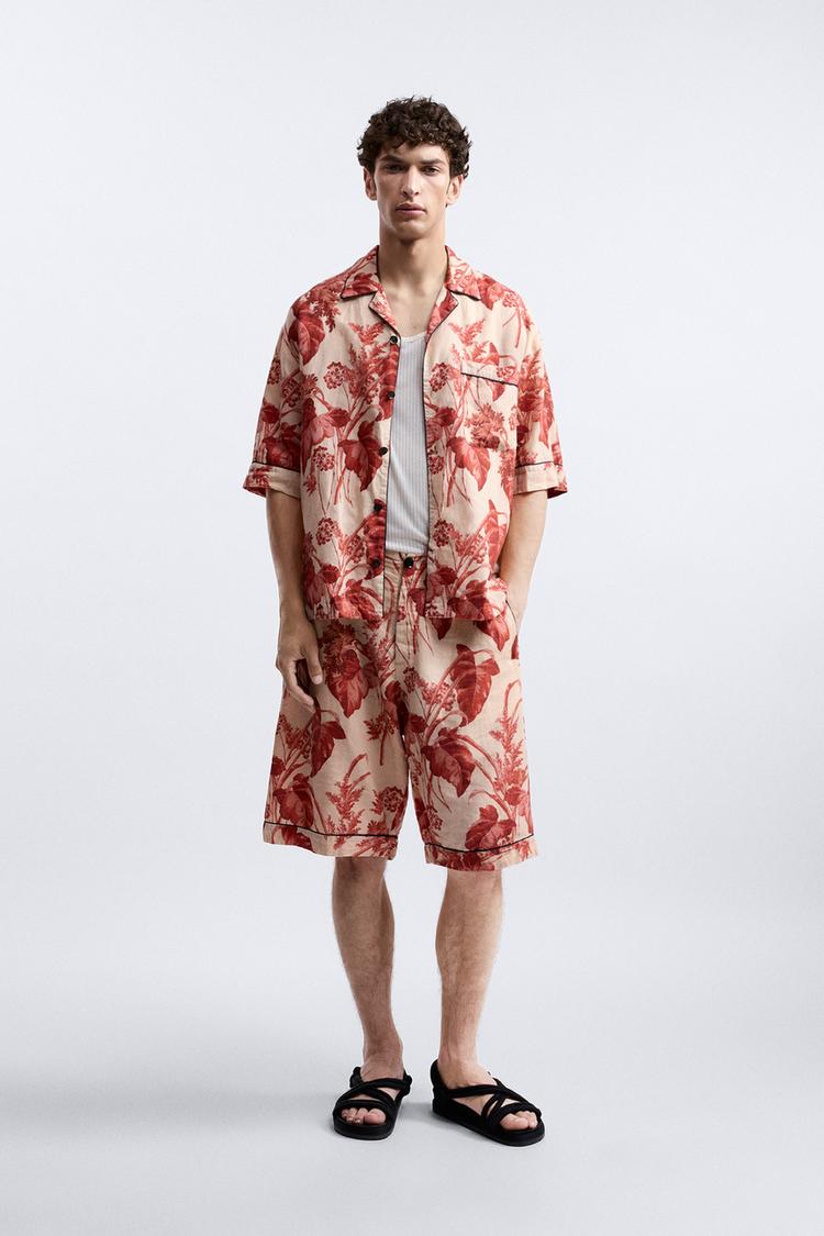 LIMITED EDITION FLORAL PRINT SHIRT