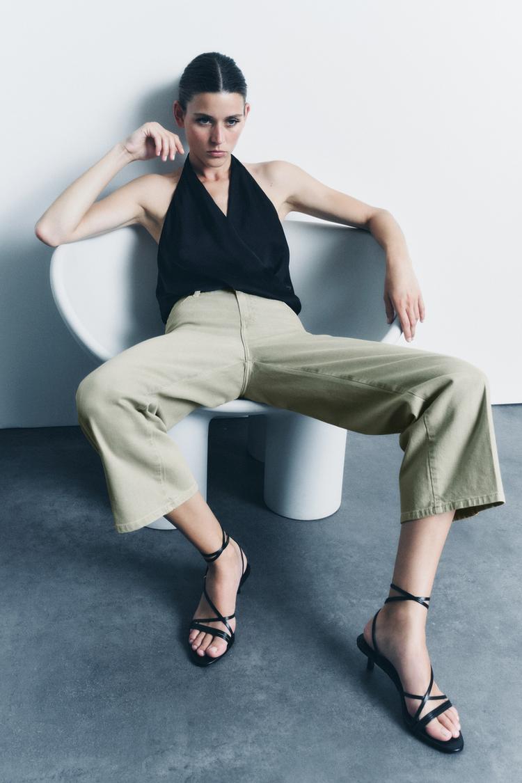 Z1975 STRAIGHT CROPPED HIGH-WAIST COMFORT JEANS