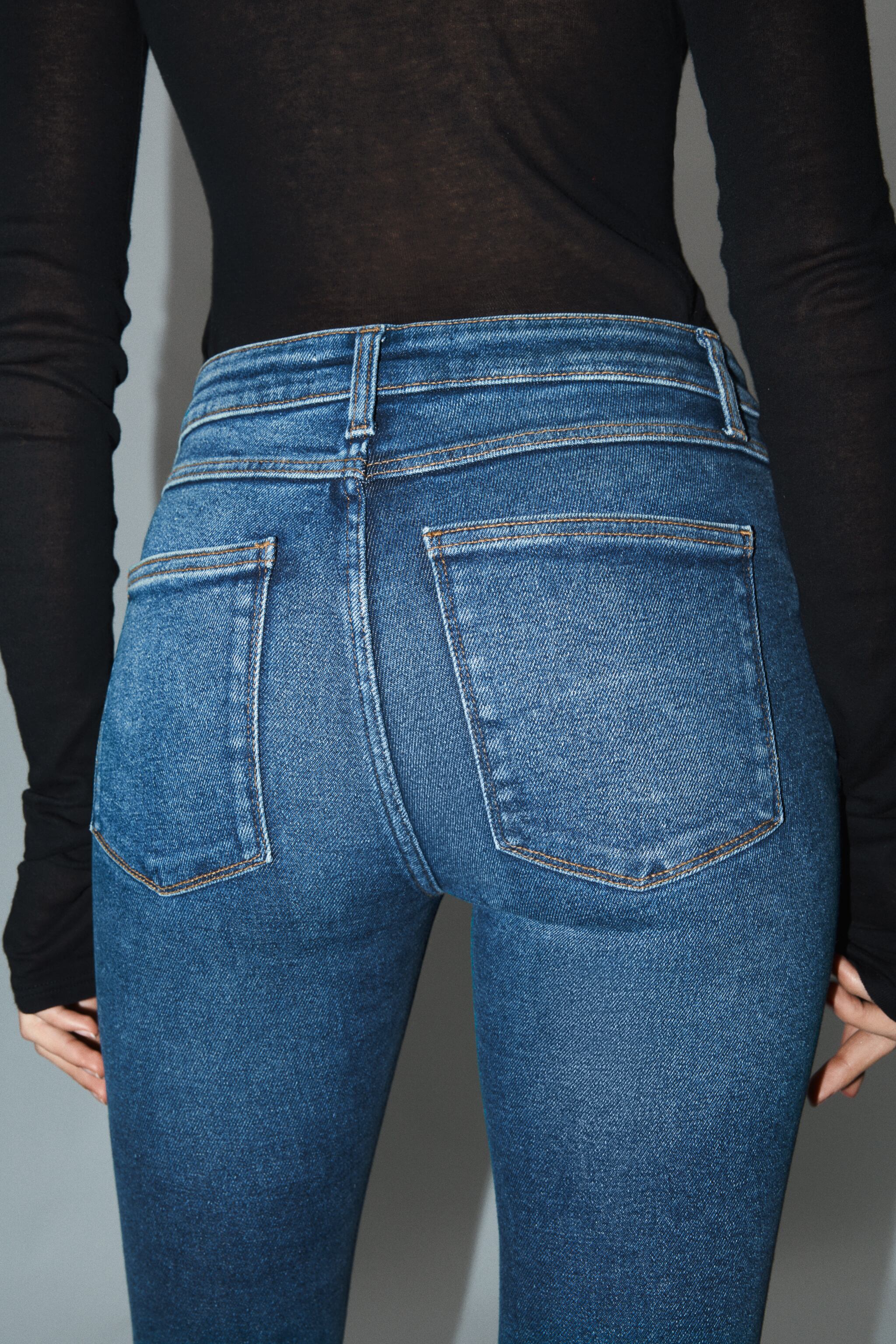ZW MID-RISE ‘80S SKINNY JEANS
